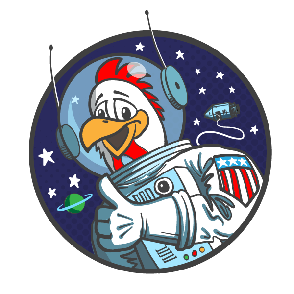 Astronaut chicken